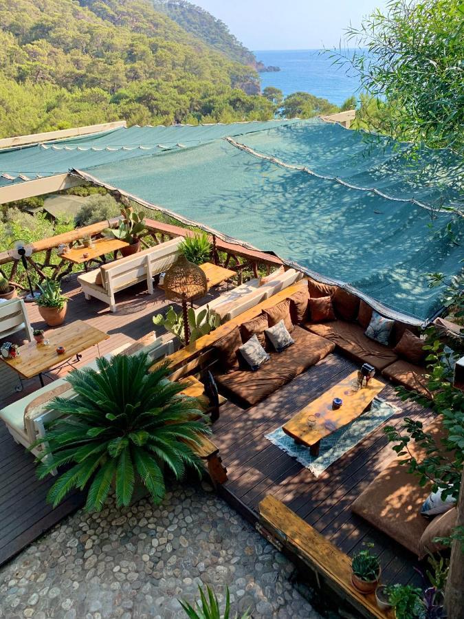 Large Bungalow With Sea View In Kabak Bay, Oeluedeniz เฟทิเย ภายนอก รูปภาพ